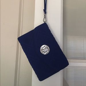 Navy Vera Bradley Wristlet